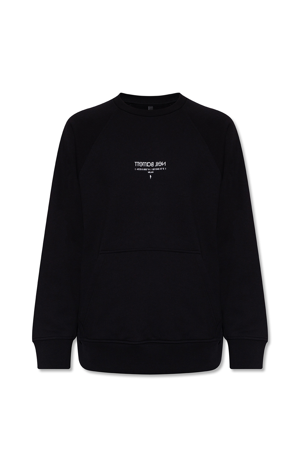 Black Sweatshirt with logo Neil Barrett - Vitkac France